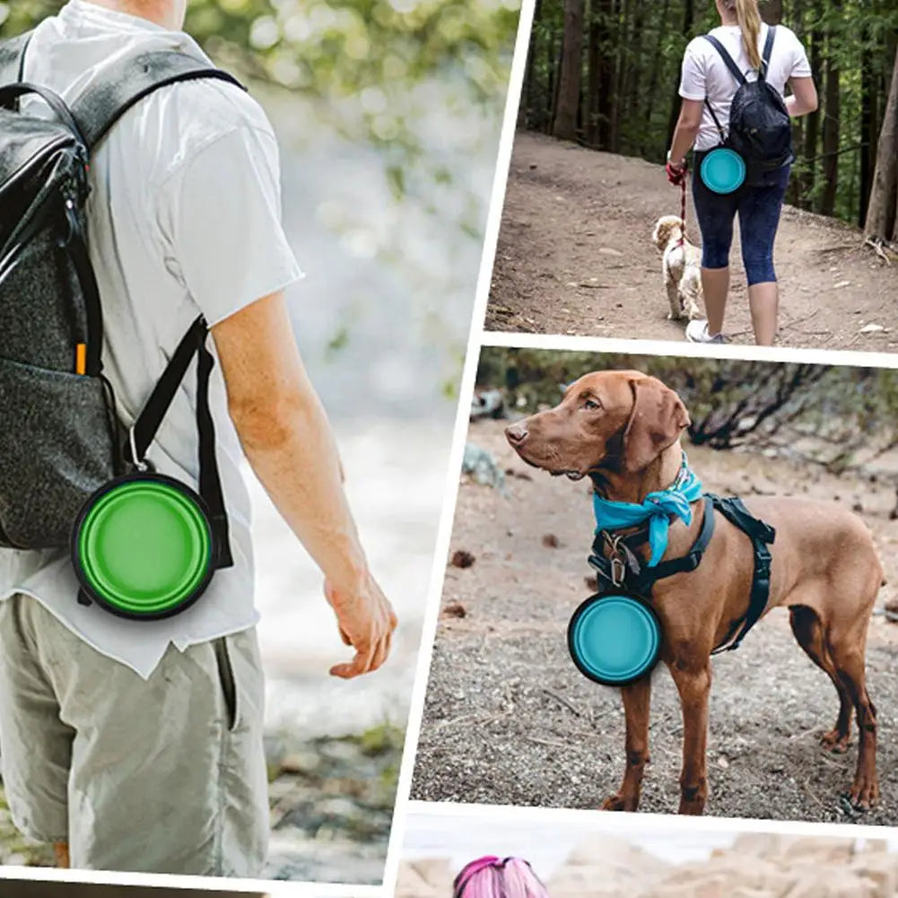 HoundVoyage Collapsable Travel Bowl